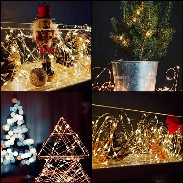 Springos LED lampas ar baterijām, 20 LED CL4099